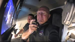 Tour from Space: Inside the SpaceX Crew Dragon Spacecraft on Its Way to the Space Station